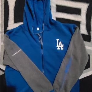 Dodgers zip up hoody